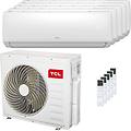 condizionatore elite f2 penta split 9000+9000+9000+12000+18000 btu inverter a++ wifi unità