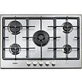 gmr 7522/ixl stainless steel da incasso 73 cm gas 5 fornello(i) (gmr7522/ixl)