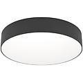 plafoniera led smart gallizzi-z nera ø 39 cm