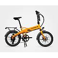 bicicletta elettrica pieghevole ibiza rainbow arancione 10. 4 ah
