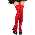 - calze fantasia coccinella da donna taglia xl
