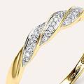 anello fascia sophia oro bianco diamante collezione sophia misura 54 oro bianco