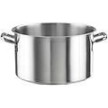 pintinox casseruola fonda in acciaio inox per induzione con due maniglie diam. 40cm