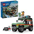 city 4x4 mountain off-road vehicle veicolo da montagna e minifigure per bambini dai 6 anni in su