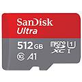 ultra 512 gb microsdxc uhs-i scheda per chromebook con adattatore sd e velocità di