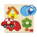 - gla53015 puzzle in legno da 4 pezzi colore