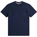 t-shirt uomo in cotone elasticizzato con doppia tasca