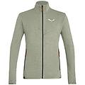 rocca 2 pl felpa in pile uomo light green/black/red 54