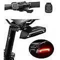 luce posteriore bici lkwd-r1 laser e telecomando. usb ricaricabile
