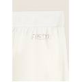 pantaloni comfort fit con gamba dritta e dettagli in strass star white donna extra small