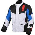 giacca moto zastro nero grigio rosso blu taglia 3xl