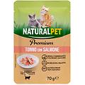 premium cat adult umido bustine in gelatina 70 gr tonno con salmone confezione da 6 pezzi 1°