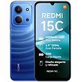 redmi 15c 4gb 256gb 6. 9 120hz batteria 6000mah ricarica rapida 33w blu