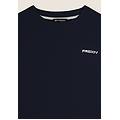 felpa girocollo comfort fit da donna corta in vita dark sapphire donna large
