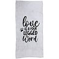 coperta per animali love is a four legged word circa p 140 x l 70 cm
