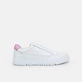 sneaker da donna in pelle bianco