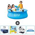 - piscina fuori terra in giro 183x183x51 cm blu include accessori coordinati cb66