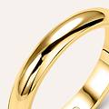 fede classica 3. 5 mm oro giallo collezione fede tradizionale 750/1000 oro giallo