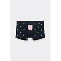 boxer cotone superior stampa dollari e salvadanaio uomo blu taglia 5