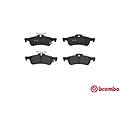 set di pastiglie freno p 83 087 posteriore