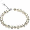 bracciale di perle donna argento 925 gioiello ymbrs317a/16