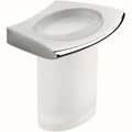 porta bicchiere a parete cromato serie land codice prod b28020cr-van