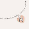 bracciale silver collection argento bicolore bianco / rosa collezione silver collection bicolore