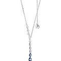 collana argento 925 con pendente donna farfalle gla 240
