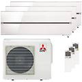 condizionatore electric kirigamine style msz-ln trial split 9000+9000+12000 btu inverter a++ wifi
