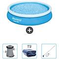 - piscina fuori terra in giro 366x76 cm blu include accessori coordinati cb42