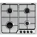 yaf 46 asv piano cottura acciaio inossidabile da incasso 60 cm gas 4 fornello(i)