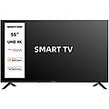 unled55km10vda smart tv 55'' ultra hd 4k sistema operativo vidaa triplo tuner dvbt2/c/s2 hevc