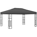 - gazebo 3x4 m antracite in tessuto