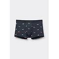 boxer cotone superior stampa cagnolini uomo blu taglia 3