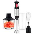 frullatore alpha max blender a potenza variabile con tritatutto e misuratore 1000w nero