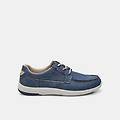scarpe casual stringate da uomo blu