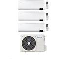 climatizzatore trial split cebu 7+7+12 con aj052txj3kg/eu inverter wi-fi classe a++