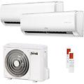 condizionatore giada dual split 12000+12000 btu inverter a+ wifi unità esterna 6. 2 kw