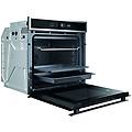 forno elettrico woi4is8hm0sxa black stainless steel