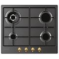 classic chw6br4wgtgh antracite da incasso 60 cm gas 4 fornello(i)