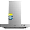 campana extractora bolero flux tm 606500 canalizzata 60cm led inox filtro carbone