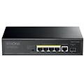 STRONG switch di rete 5 porte poe+ black sw5011poe+ gigabit (1000base-tx)
