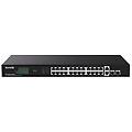 teg1128p-24-250w switch di rete non gestito gigabit ethernet (10/100/1000) supporto power over