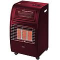 - sol red turbo stufa libera installazione elettrico gpl rosso