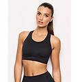 top con coppe removibili fitness / nero / s nero