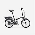 second hand bici pieghevole elettrica a pedalata assistita e fold 100 nera buono