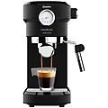 cafetera espresso cafelizzia 790 black pro 1 2l 20 bar con vaporizzatore