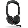 evolve2 65 flex auricolare con cavo e senza cavo a padiglione ufficio bluetooth nero