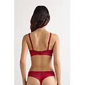 reggiseno a triangolo lara in pizzo donna rosso taglia 7b