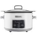crock-pot csc026 pentola a cottura lenta 5 l argento bianco